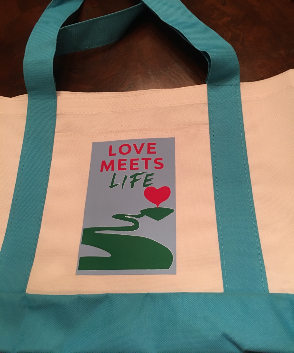 Love Meets Life Tote Bag